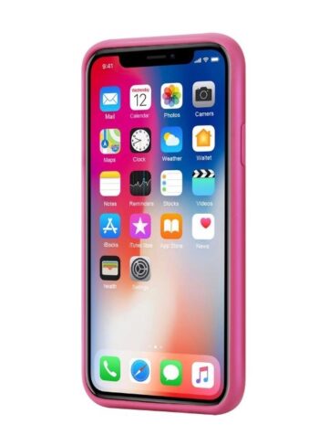 Coque iphone rose fushia Pavone