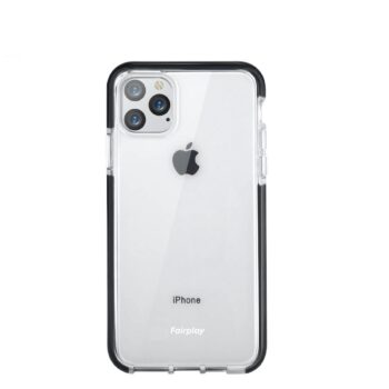 Coque iphone transparente et noire Gemini