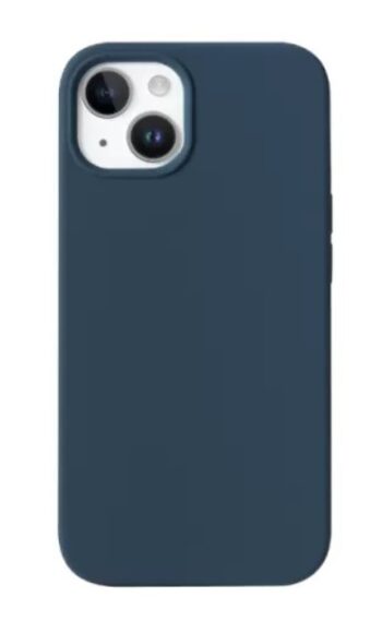 Coque iphone bleu nuit pavone