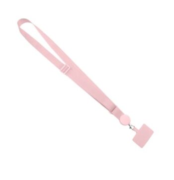 Tour de cou rose bandoulière 120 cm