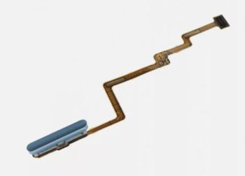 Bouton allumage et empreinte Xiaomi Mi 11i bleu